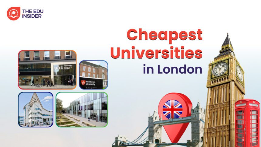 cheapest universities in london